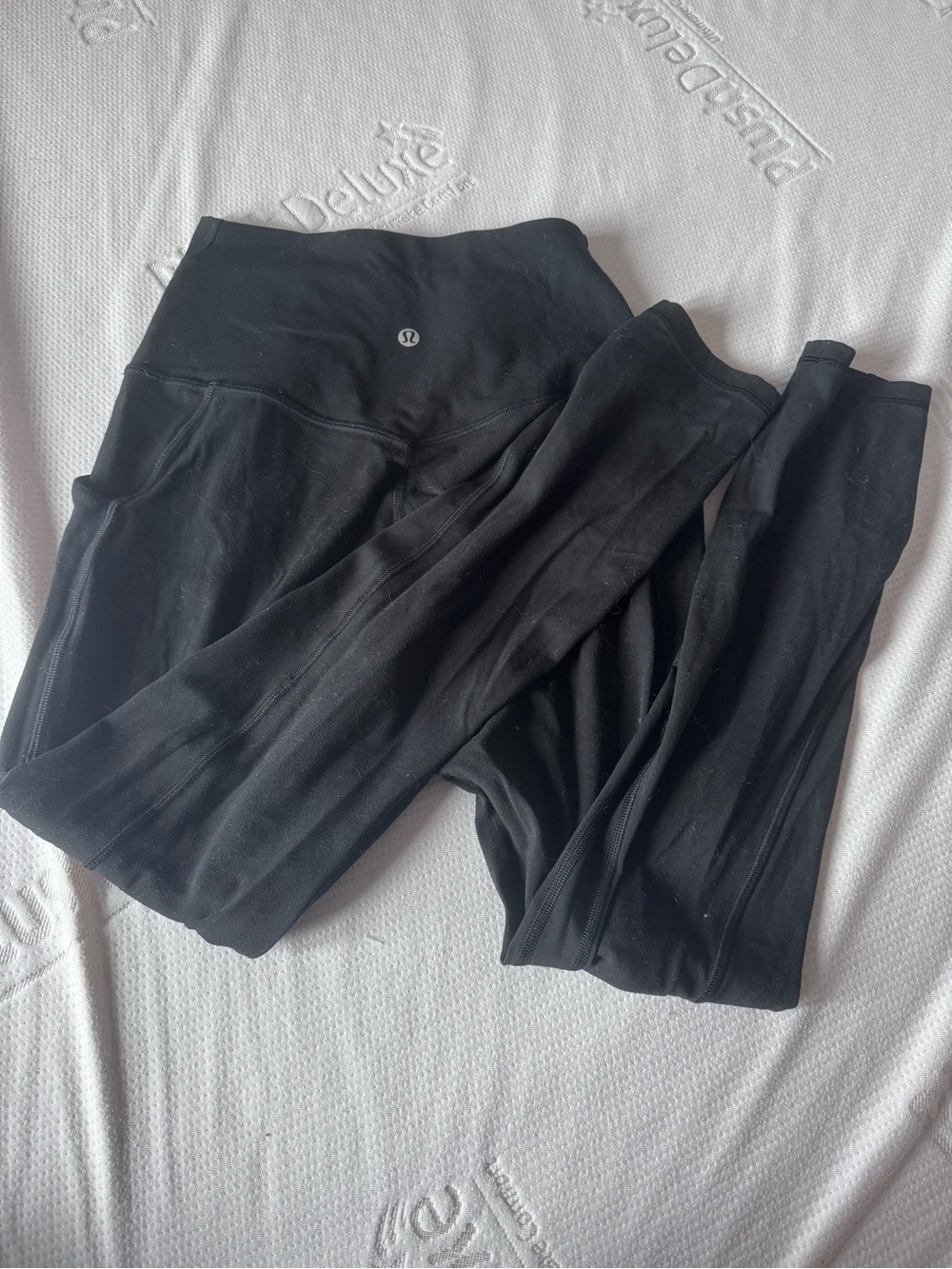 Black Lululemon Align Leggings with Pockets